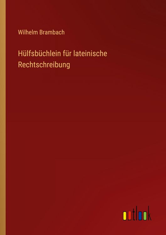 Produktbild: H&uuml;lfsb&uuml;chlein f&uuml;r lateinische Rechtschreibung