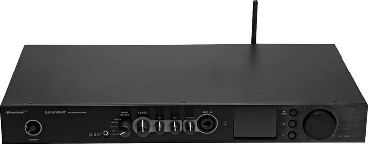 Produktbild: Omnitronic DJP-900NET PA Verst&auml;rker Bluetooth&reg;, DAB+, Internetradio, WLAN RMS Leistung je Kanal an 4 Ohm: 460 W