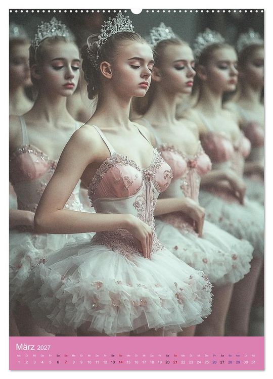 Produktbild: Sch&ouml;nheit und Eleganz im Ballett (hochwertiger Premium Wandkalender 2027 DIN A2 hoch), Kunstdruck in Hochglanz