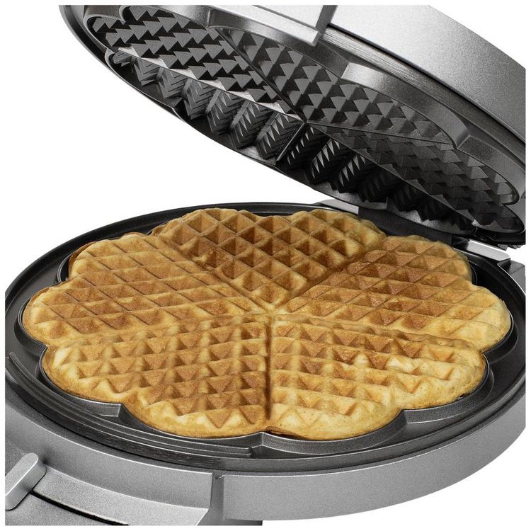 Produktbild: Princess 132380 Waffeleisen Grau (metallic)