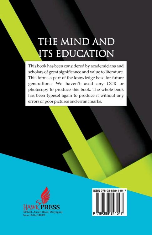 Produktbild: The Mind and Its Education
