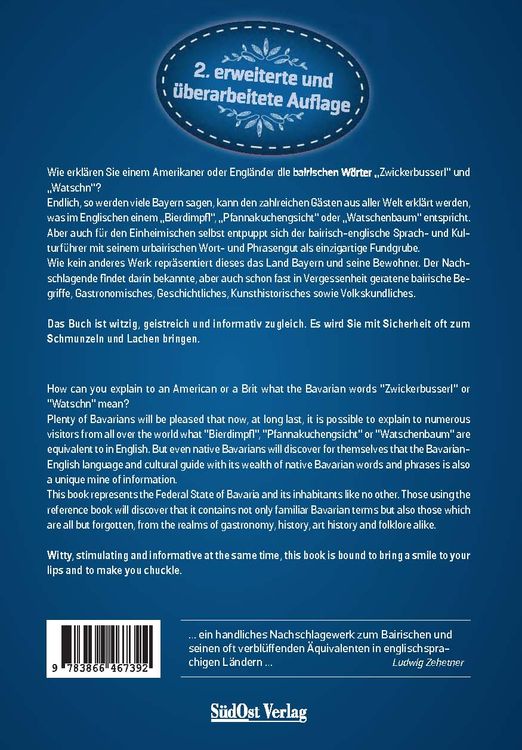 Produktbild: W&ouml;rterbuch Bairisch &ndash; English