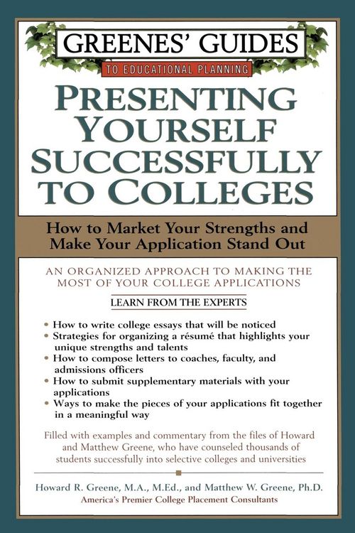Produktbild: Greenes' Guides to Educational Planning