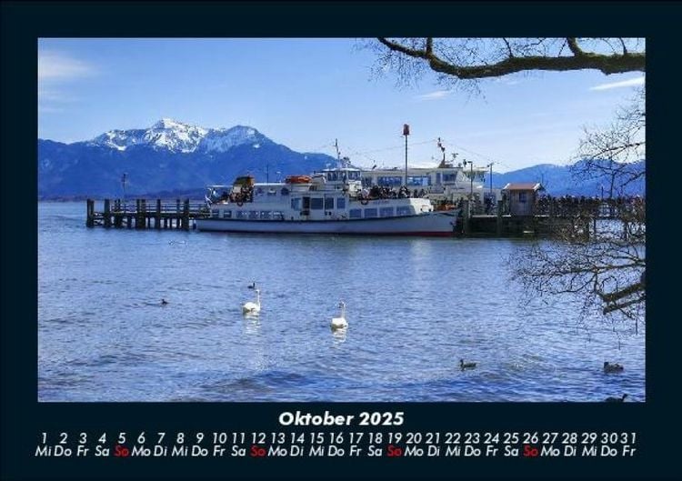 Produktbild: Schiffe 2025 Fotokalender DIN A5