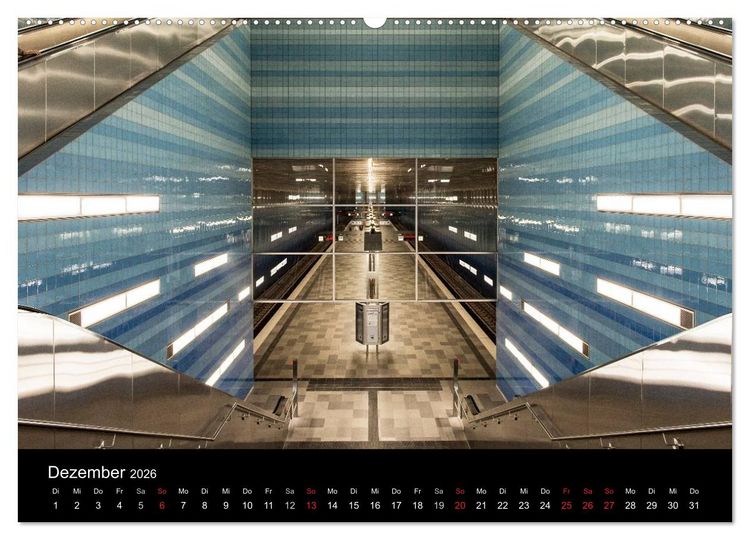 Produktbild: Hamburgs N&auml;chte (Wandkalender 2026 DIN A2 quer), CALVENDO Monatskalender