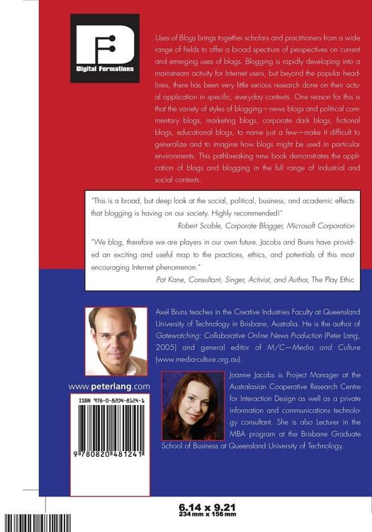 Produktbild: Uses of Blogs