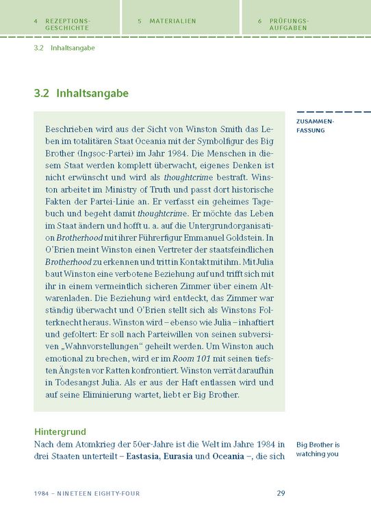 Produktbild: 1984 - Nineteen Eighty-Four von George Orwell