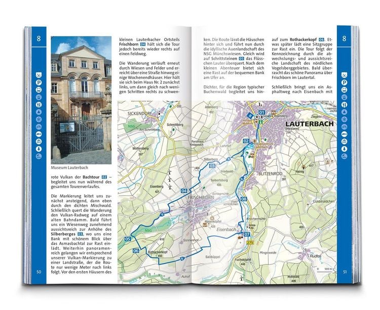 Produktbild: KOMPASS Wanderf&uuml;hrer Vogelsberg-Wetterau, 55 Touren