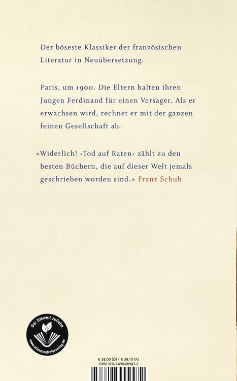 Produktbild: Tod auf Raten