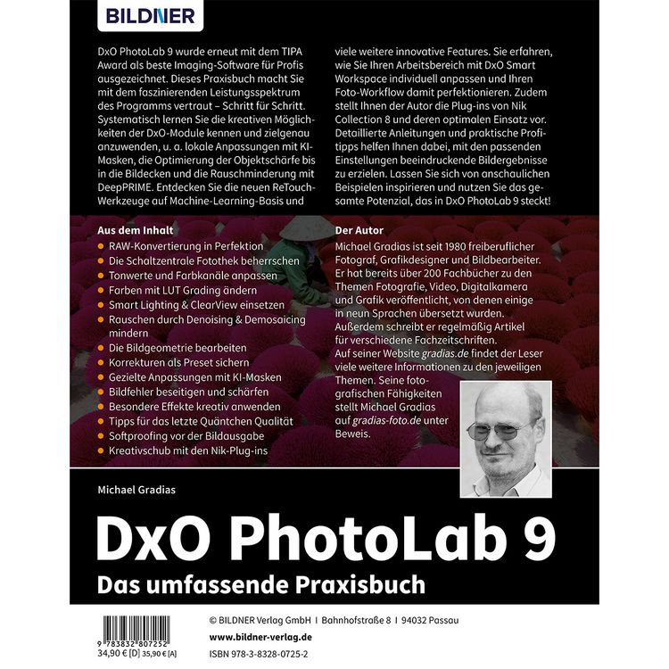 Produktbild: DxO PhotoLab 9 - Das umfassende Praxisbuch