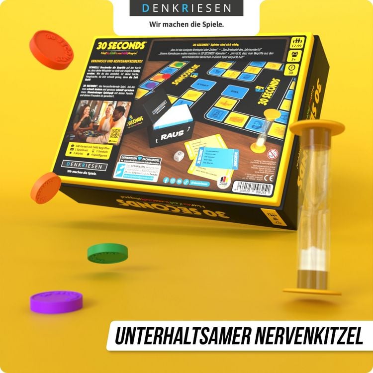 Produktbild: DENKRIESEN - 30 Seconds&reg; - "Nur die Zeit kann euch stoppen!"