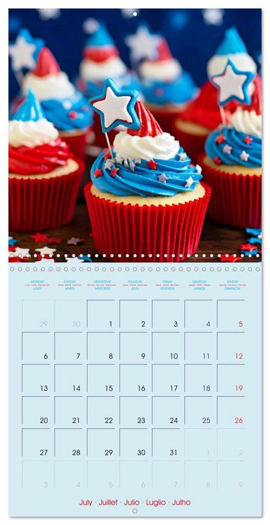 Produktbild: Cupcake Lovers (Wall Calendar 2026 12 &times; 12 Inch) CALVENDO 12 Month Wall Calendar