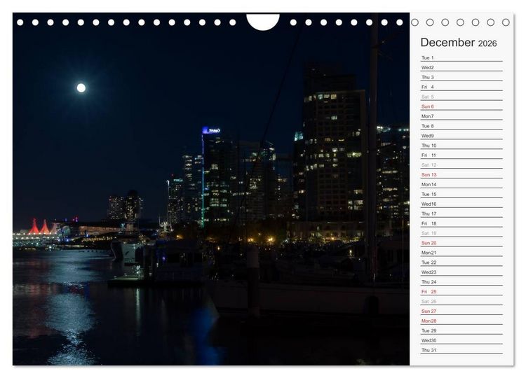 Produktbild: Vancouver Perspectives (Wall Calendar 2026 DIN A4 landscape), CALVENDO 12 Month Wall Calendar