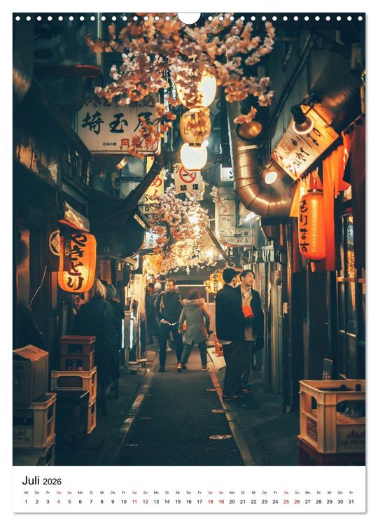 Produktbild: Japan - Moderne trifft auf Tradition. (Wandkalender 2026 DIN A3 hoch), CALVENDO Monatskalender