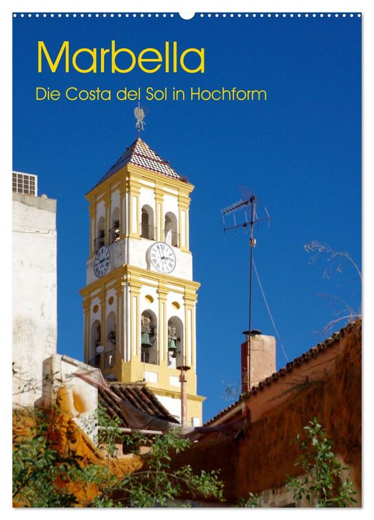 Produktbild: Marbella - Die Costa del Sol in Hochform (Wandkalender 2026 DIN A2 hoch), CALVENDO Monatskalender