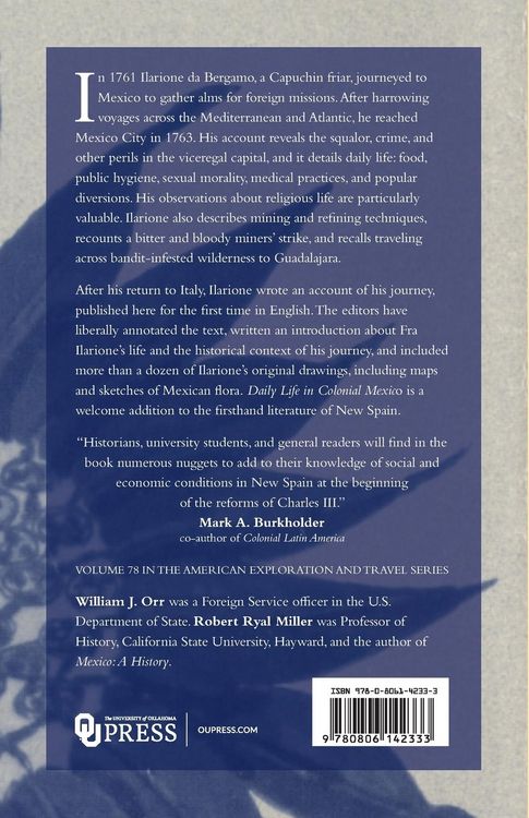 Produktbild: Ilarione, D: Daily Life in Colonial Mexico