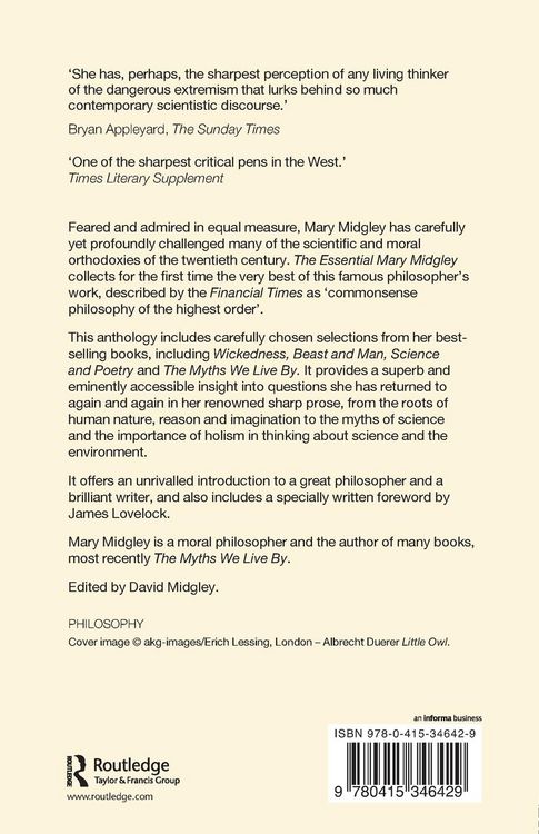 Produktbild: The Essential Mary Midgley