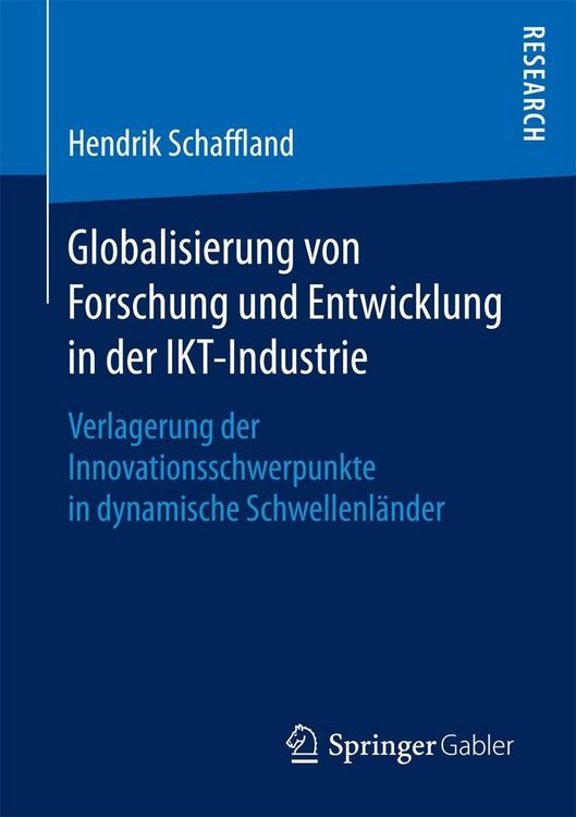 Produktbild: Globalisierung von Forschung und Entwicklung in der IKT-Industrie