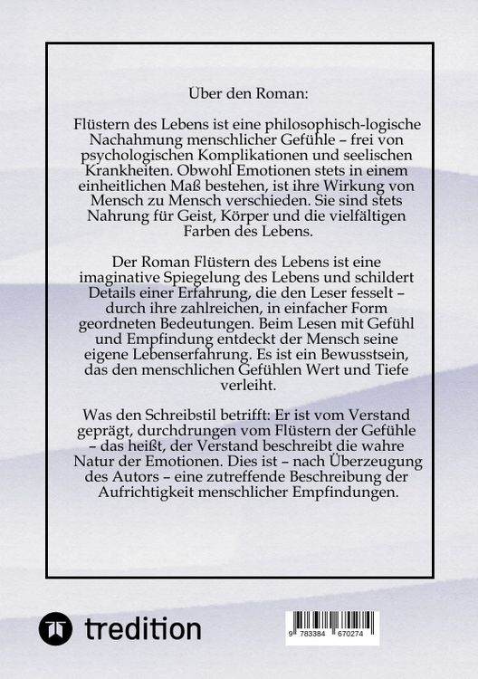 Produktbild: Fl&uuml;stern des Lebens