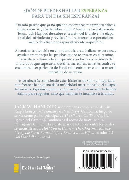 Produktbild: El Esperanza Para Un D&iquest;&iquest;a Sin Esperanza