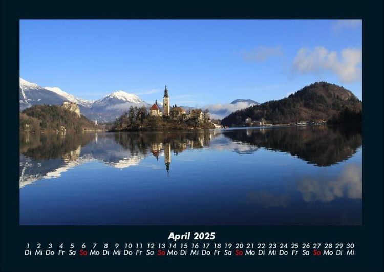 Produktbild: Die Seen der Erde 2025 Fotokalender DIN A4