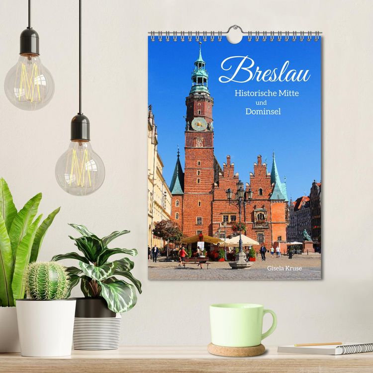 Produktbild: Breslau - Historische Mitte und Dominsel (Wandkalender 2026 DIN A4 hoch), CALVENDO Monatskalender
