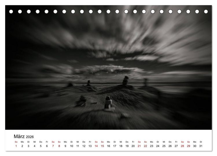 Produktbild: Sylt ... bewegt (Tischkalender 2026 DIN A5 quer), CALVENDO Monatskalender