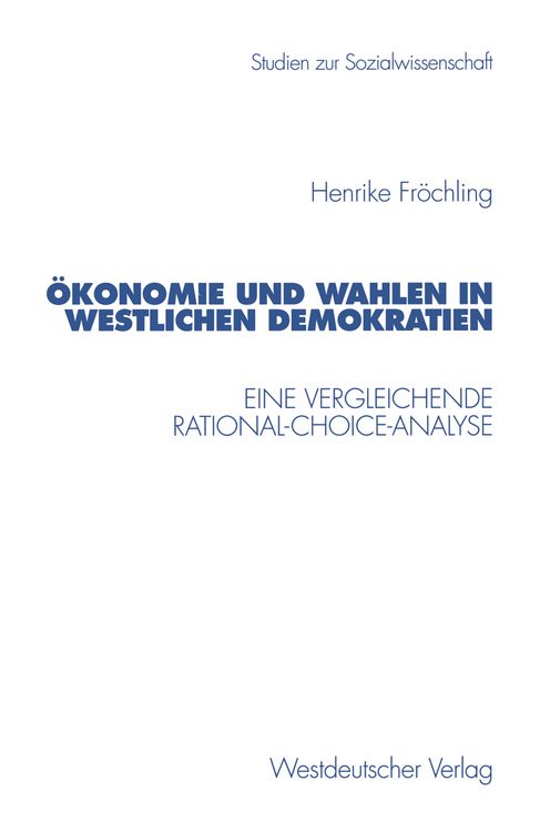 Produktbild: Demokratie und Wahlen in westlichen Demokratien