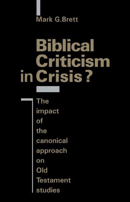 Produktbild: Biblical Criticism in Crisis?