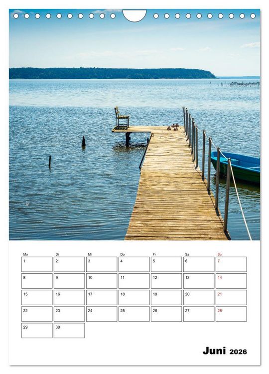 Produktbild: Usedom - Inseltraum im Norden (Wandkalender 2026 DIN A4 hoch), CALVENDO Monatskalender