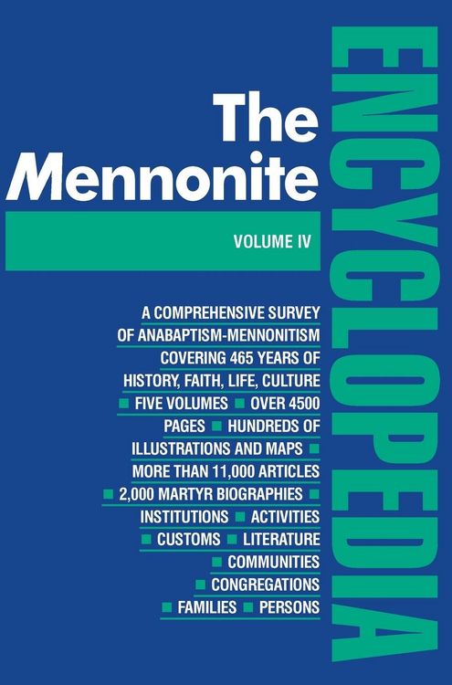 Produktbild: Mennonite Encyclopedia