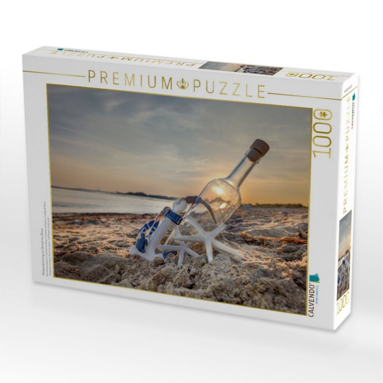 Produktbild: CALVENDO Puzzle Morgenstimmung am Strand von Glowe | 1000 Teile Lege-Gr&ouml;&szlig;e 64x48cm Foto-Puzzle f&uuml;r gl&uuml;ckliche Stunden