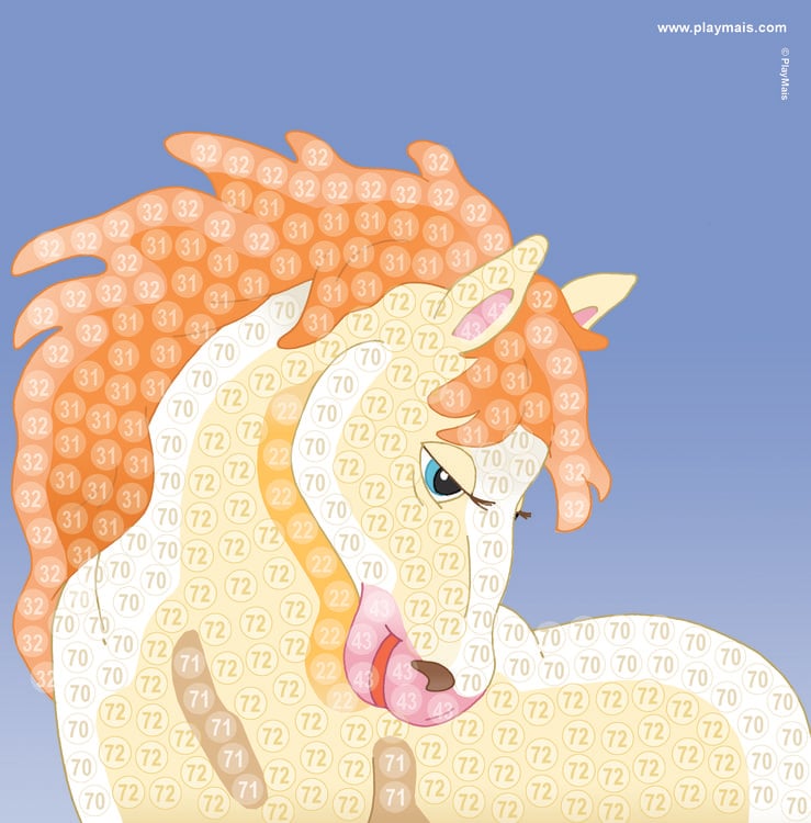 Produktbild: PlayMais Trendy Mosaic Horse