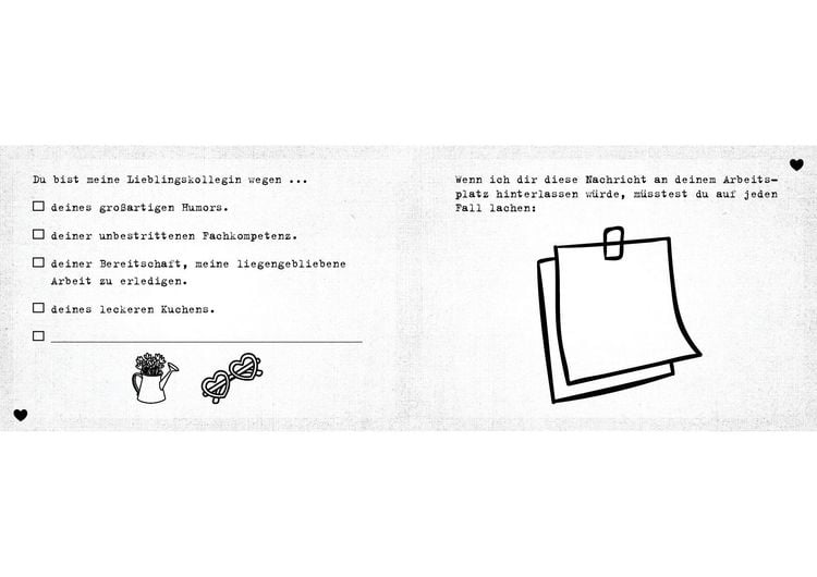 Produktbild: Was ich an dir mag, Lieblingskollegin &ndash; Miniversion