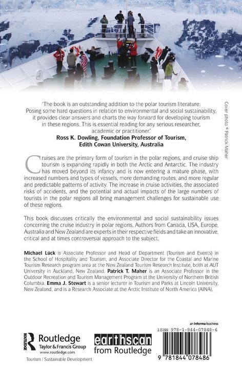 Produktbild: Cruise Tourism in Polar Regions