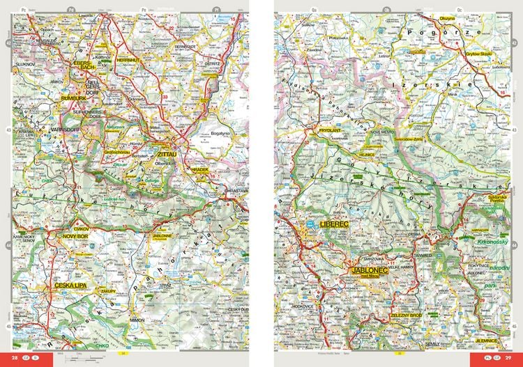 Produktbild: MARCO POLO Reiseatlas Tschechische Republik 1:200.000