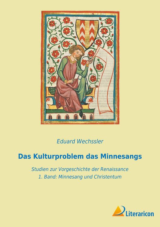 Produktbild: Das Kulturproblem das Minnesangs