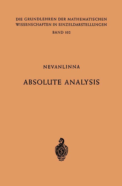 Produktbild: Absolute Analysis