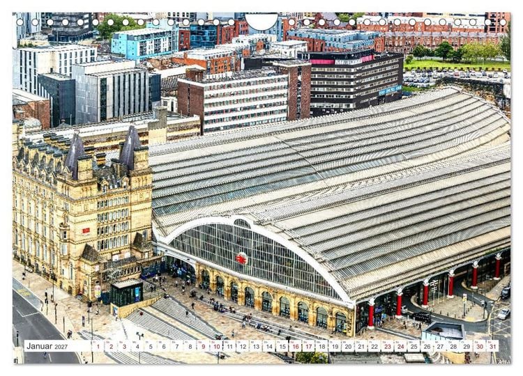 Produktbild: Faszination Liverpool (Wandkalender 2027 DIN A4 quer), CALVENDO Monatskalender