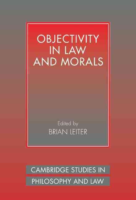 Produktbild: Objectivity in Law and Morals