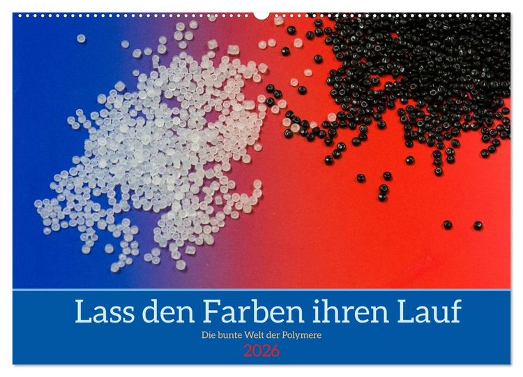 Produktbild: Lass den Farben ihren Lauf (Wandkalender 2026 DIN A2 quer), CALVENDO Monatskalender