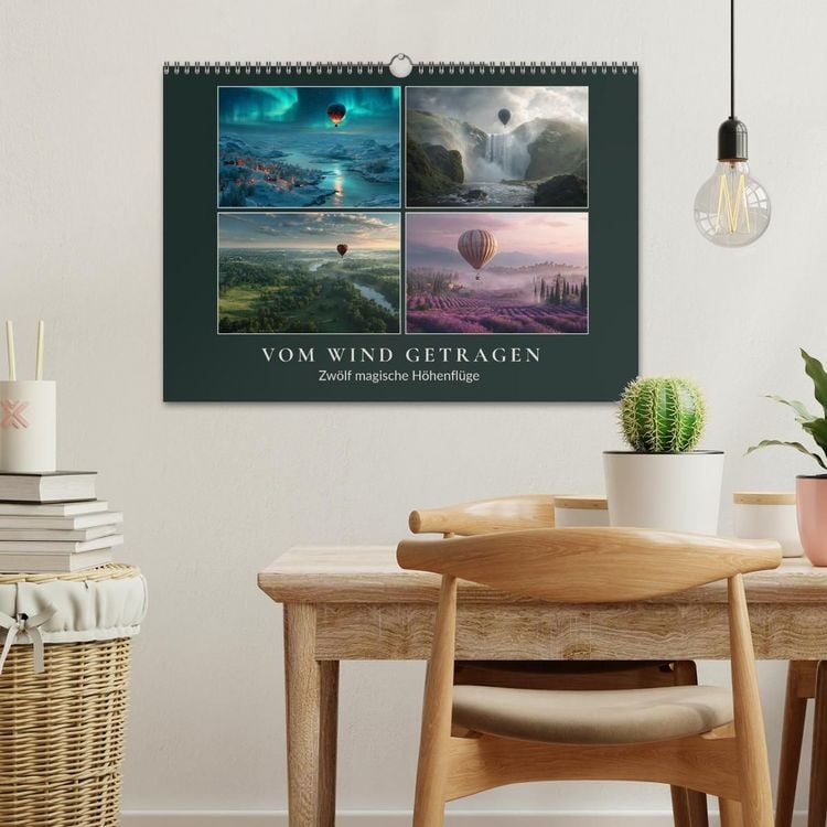 Produktbild: Vom Wind getragen (Wandkalender 2027 DIN A3 quer), CALVENDO Monatskalender