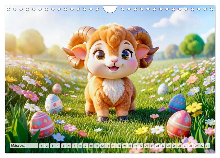 Produktbild: Kinder‑Sternzeichen - Fr&ouml;hlicher und bunter Kalender (Wandkalender 2027 DIN A4 quer), CALVENDO Monatskalender