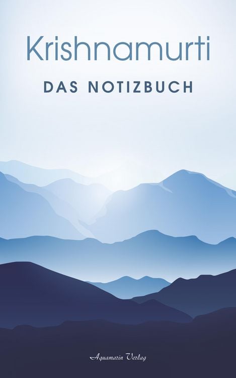 Produktbild: Krishnamurti: Das Notizbuch