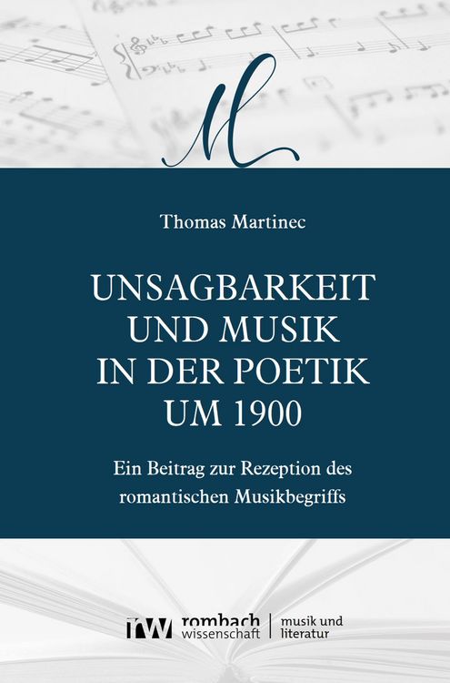 Produktbild: Unsagbarkeit und Musik in der Poetik um 1900