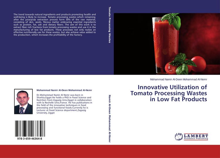 Produktbild: Innovative Utilization of Tomato Processing Wastes in Low Fat Products