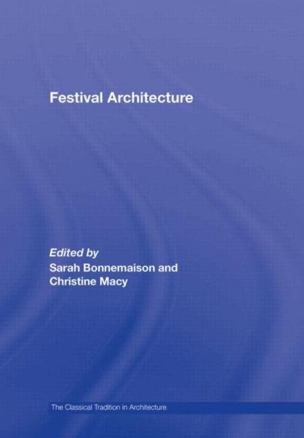 Produktbild: Bonnemaison, S: Festival Architecture