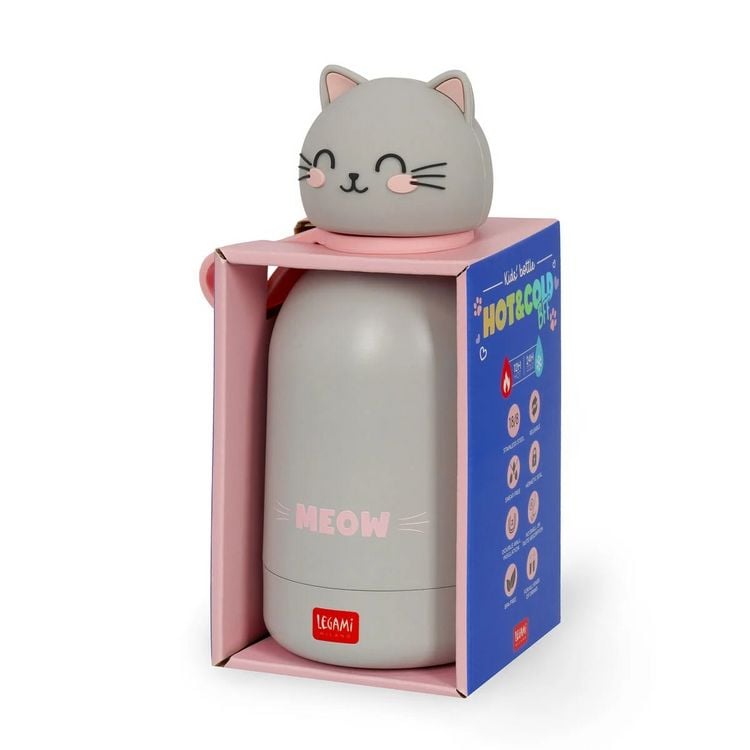 Produktbild: Legami Kinderthermosflasche - Katze