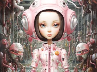 Produktbild: CALVENDO Puzzle Roboter Puppe | 2000 Teile Lege-Gr&ouml;&szlig;e 90x67cm Foto-Puzzle f&uuml;r gl&uuml;ckliche Stunden