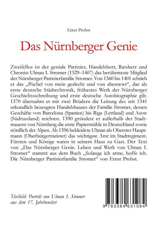 Produktbild: Das N&uuml;rnberger Genie